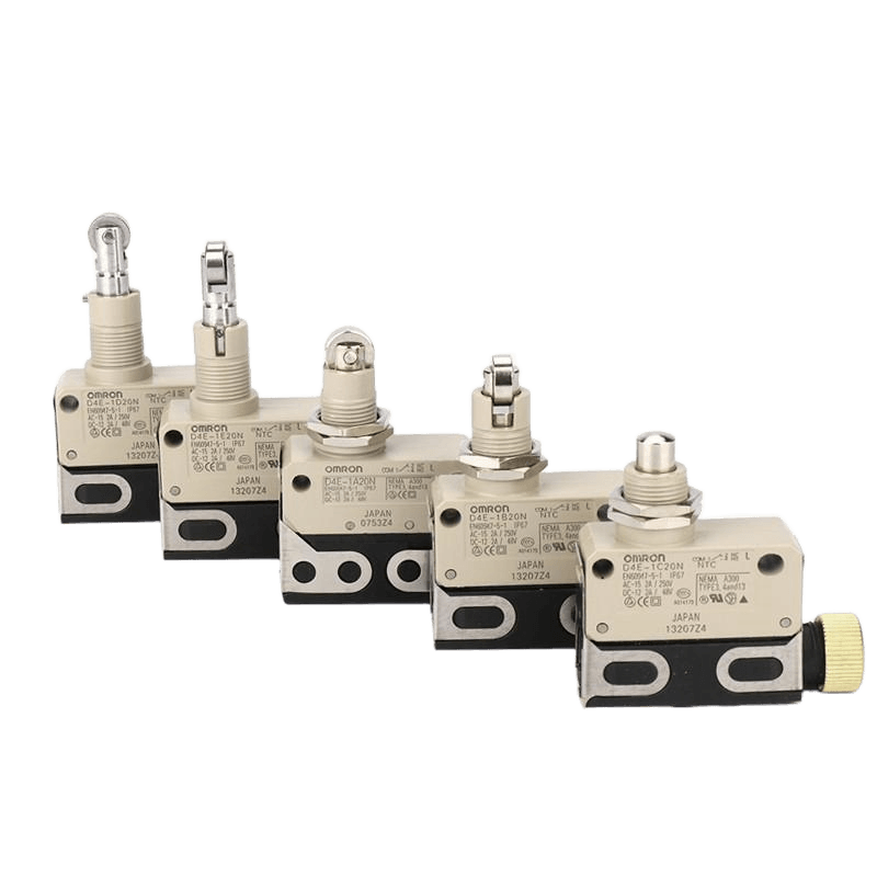 欧姆龙行程D4E-1A10N 1A20N 1B20N 1D10N 1G20N 2C 2D20N限位开关 - 图2