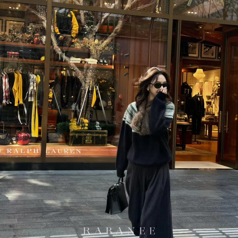 云朵冬上新法式复古高腰宽松阔腿八分西裤（含7.9绵羊毛）AE0269,淘宝优惠券,粉丝福利购,淘宝优惠卷