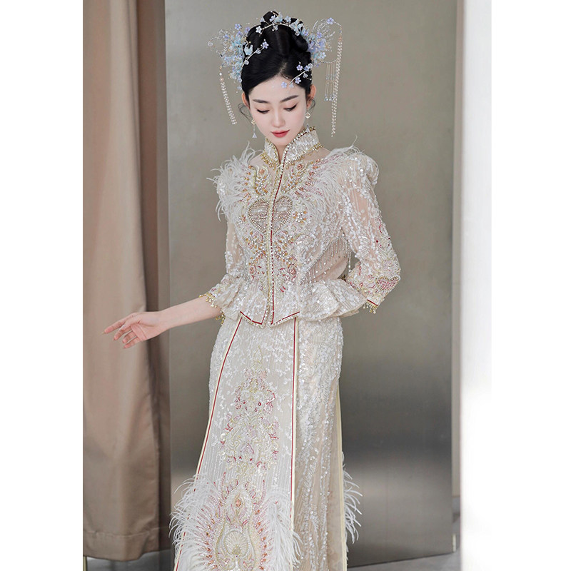 出租新娘婚礼秀禾服龙凤褂褂皇高端婚服新款大气高级显瘦出阁服租,淘宝优惠券,粉丝福利购,淘宝优惠卷