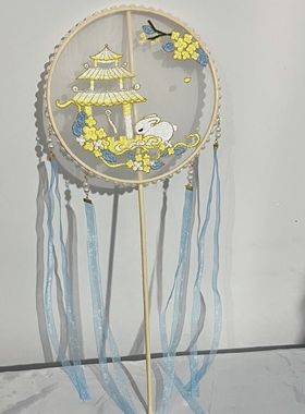 出租十二花神系列古风宫扇