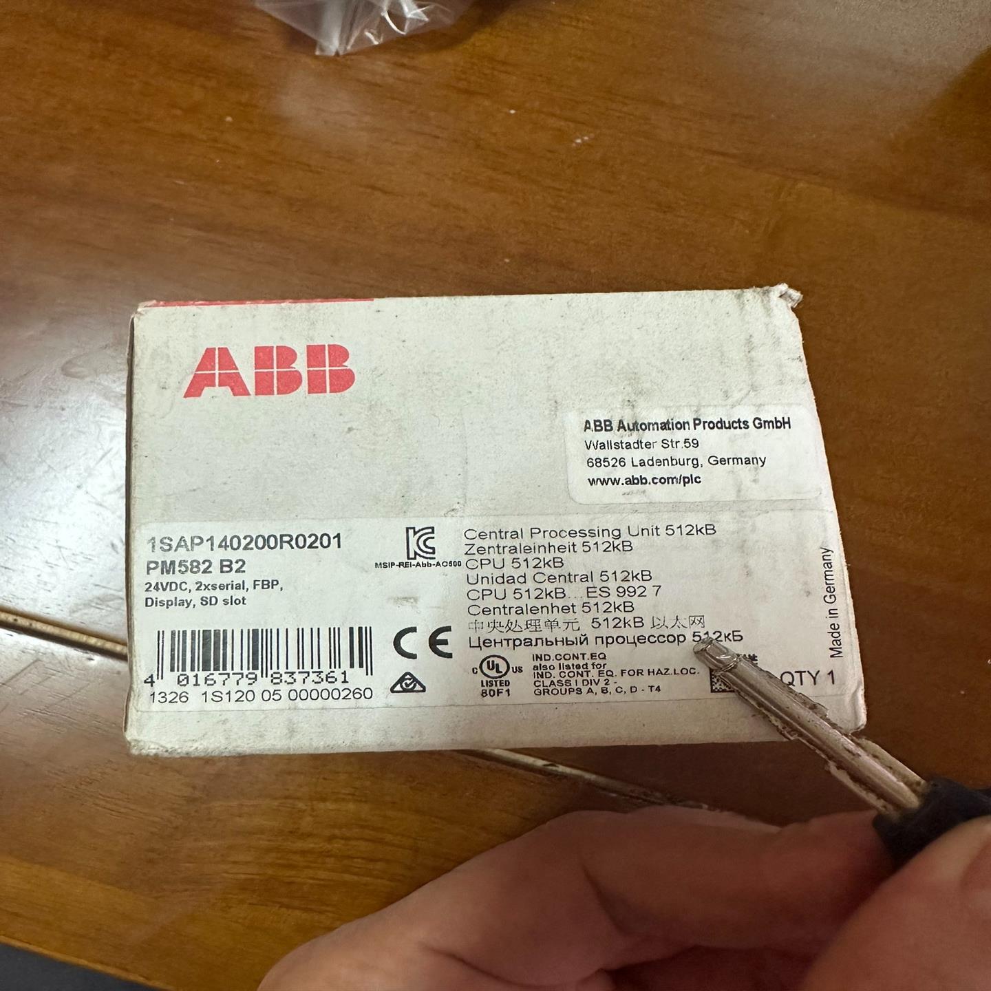 [德峰]abb 主机PM582实物如图议价议价 - 图1