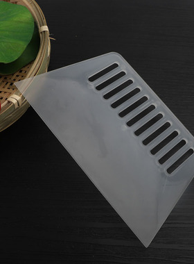 透明塑料肠粉刮板蛋糕奶油硬质硅胶刮刀硬质切刀刮刀切片胶板烘焙