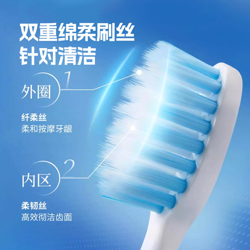 会员精选舒适达水钻形深洁牙刷(软毛)1支装*3支,淘宝优惠券,粉丝福利购,淘宝优惠卷