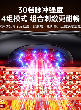 奥克斯腰部按摩器腰肌劳损腰疼神