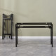 Various models of foldable table shelves