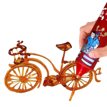 diy manual 3d printed stereoscopic painting children graffiti creative brush package