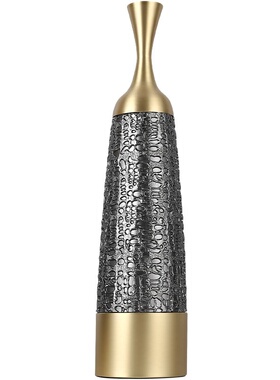 米洛思维细高大花瓶轻奢摆件客厅干花插花简约现代电视柜玄关家居