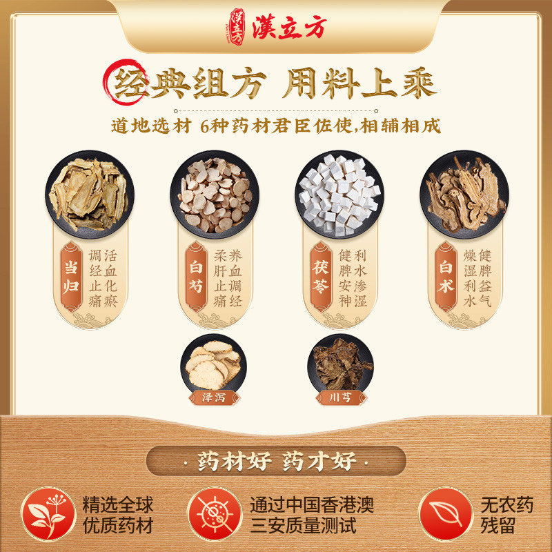 汉立方顺天堂科达Kracie当归芍药散津村汉方当归芍药散20包48包