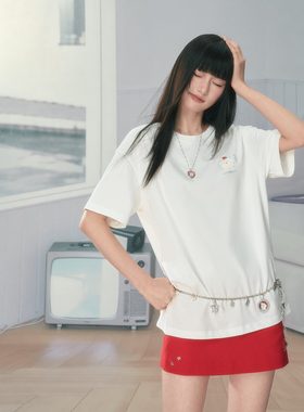 【联名系列】ablueberry×潦草小狗moonge 小众设计感吊坠腰链女