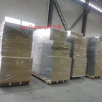 Mechanism rock wool board stainless steel rock wool board insulation board fireproof heat insulation clean plate glass magnesium color steel plate plant manufacturer