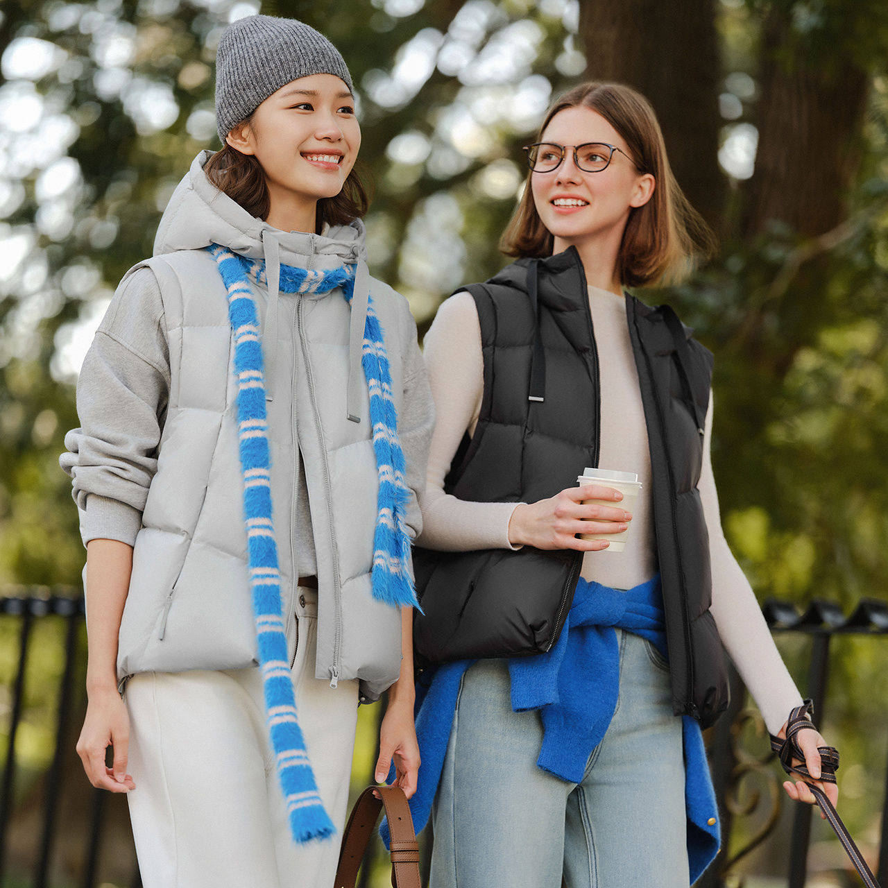 【商场同款】森马羽绒马甲女冬90绒子防泼水2025新款101725103002,淘宝优惠券,粉丝福利购,淘宝优惠卷