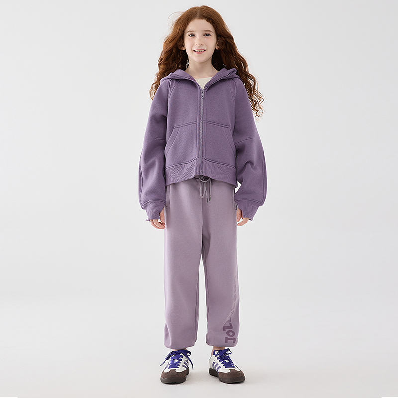 jollybean丨儿童加绒连帽宽松卫衣25秋冬新款男女童上衣拼接外套,淘宝优惠券,粉丝福利购,淘宝优惠卷