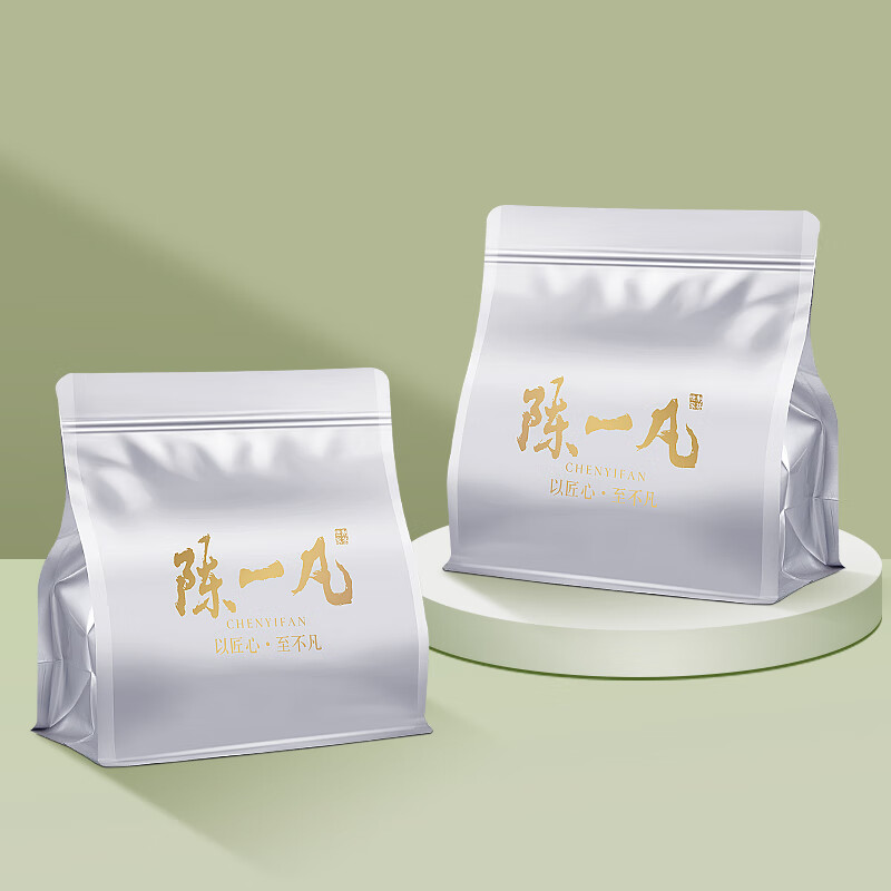 陈一凡糯香茶化石碎银子茶叶普洱茶熟茶云南古树纯料袋装150g-图0