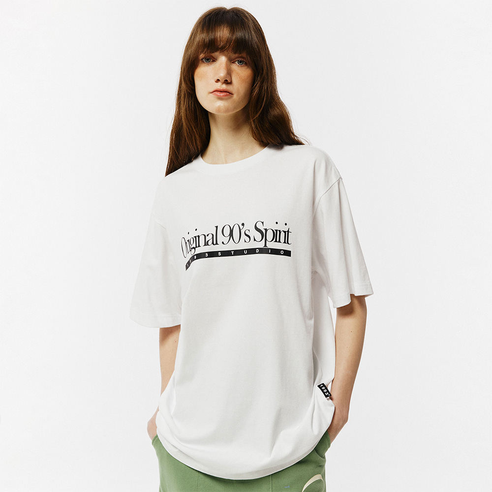 美式复古潮牌印花圆领上衣两件装