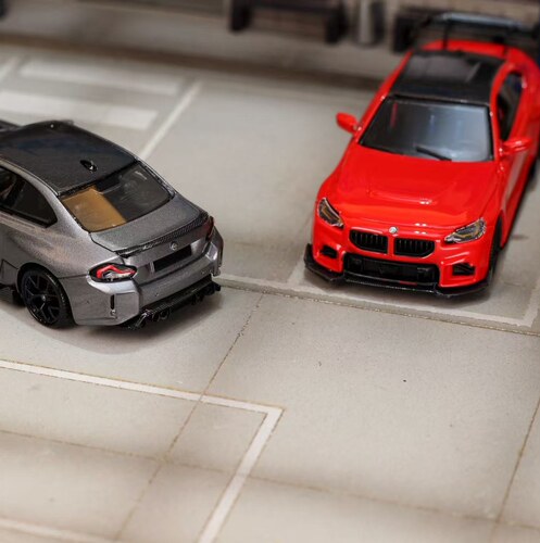 SW 1:64 宝马M2 第2代Mk2 G87 Adro Body Kit宽体改装 合金车模型 - 图2