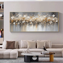 Hand Painted Oil Painting Modern Light Lavish Living Room Decoration Painting Sofa Background Wall Upscale Atmosphere Hanging Painting Bedroom Bedside Mural