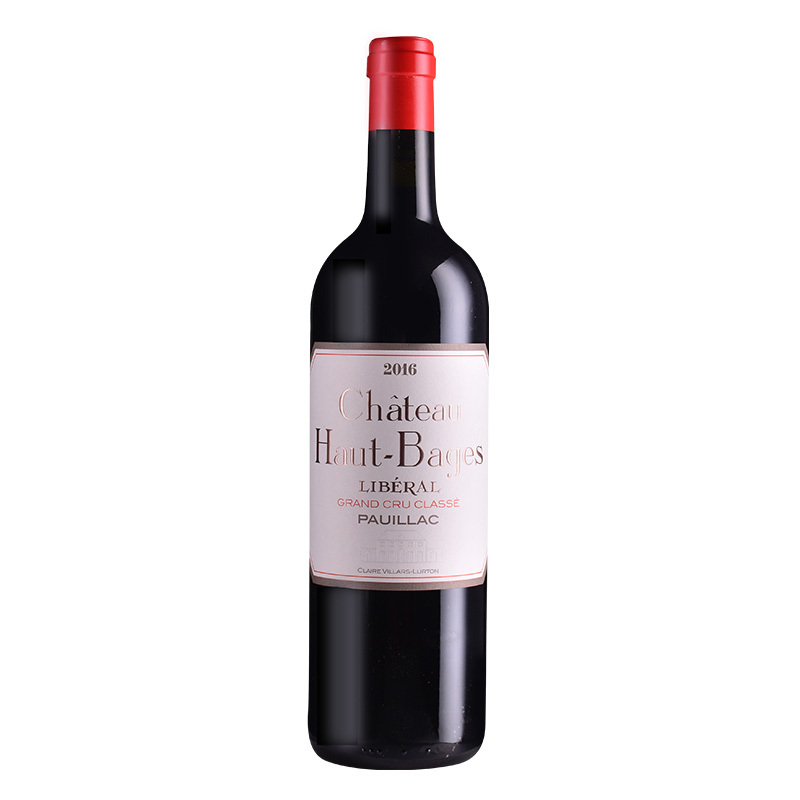 2016年奥巴里奇城堡红葡萄酒 法国1855五级庄Haut-Bages Liberal - 图1
