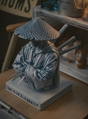 玫瑰骷髅武士香炉NBHD日潮周边Neighborhood潮流家居摆件装饰品