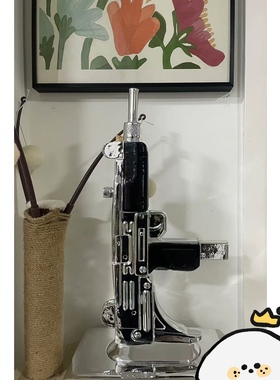 NEIGHBORHOOD XBOOZE NBHD 联名陶瓷机关枪香炉香座潮流家居摆件