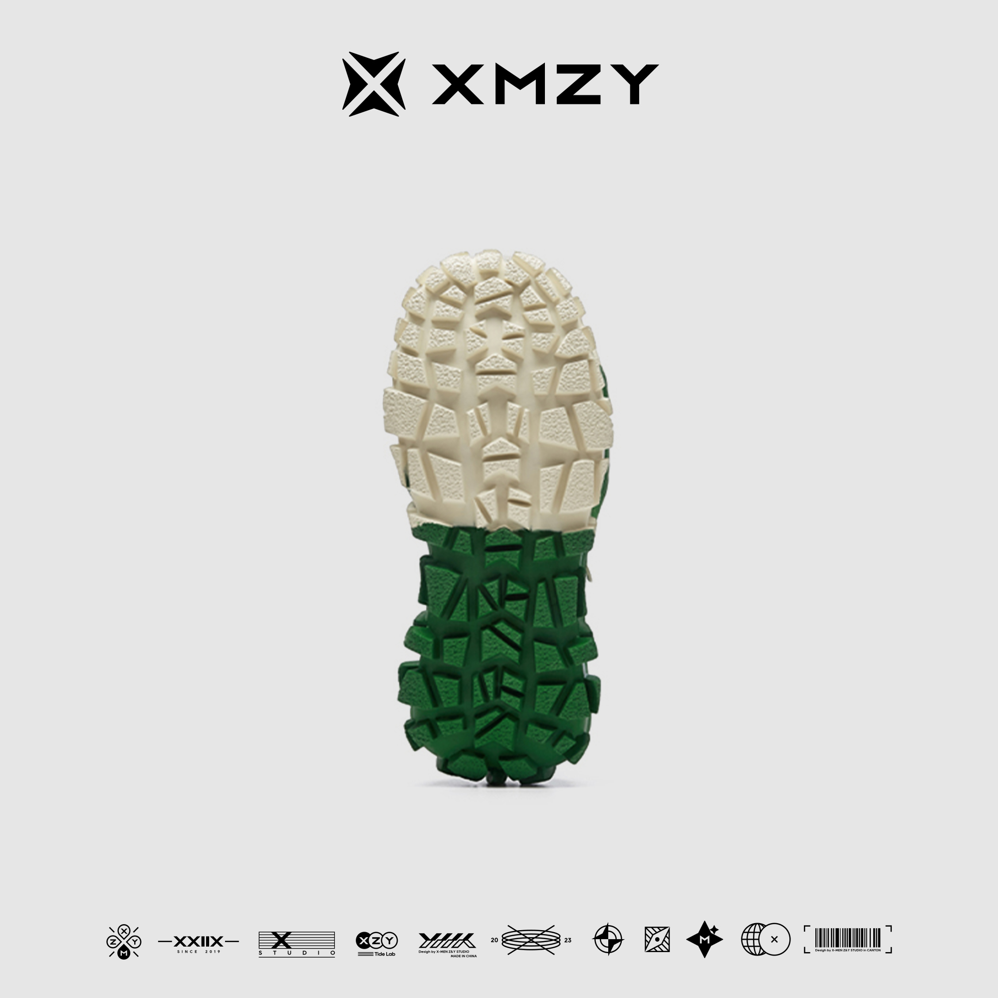 【潮汐】XMZY2025秋季新款原创时尚渐变拼色设计嘻哈厚底老爹鞋女 - 图3