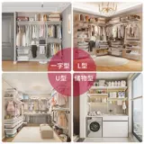 Vieng 1,8 метра в ширину ходьба к открытому металлическому гардеробному гардеробу настенные стальные каркас настройка