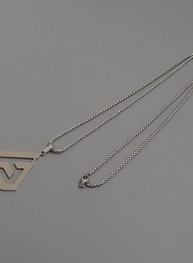 James罗斯吊坠钛钢项链