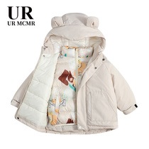 (Difold Zone) Brands Discount) Good Things to recommend) Autumn Winter 2023 Scout front Childrens male and female cotton 100 lap