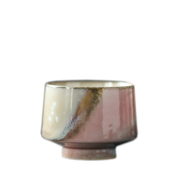 Jingdezhen hand-drawn underglaze color ceramic kung fu tea cup master cup single cup high-end personal tea set