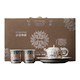 Chen Desheng Dunhuang ceramic gilt silver kung fu tea set teacup teapot set household light luxury high-end 2026 new style
