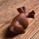 Purple sand goldfish tea pet ornaments can be used to raise fish tanks, tea sets, tea tables, large kung fu accessories, tea play koi