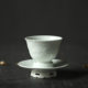 Jingdezhen high-end handmade ceramic imitation Song Dynasty tea cup master cup single cup high-end personal tea Kung Fu tea cup
