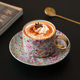 High-end enamel ceramic master cup for couples, high-looking coffee tea cup for men and women for personal tea drinking
