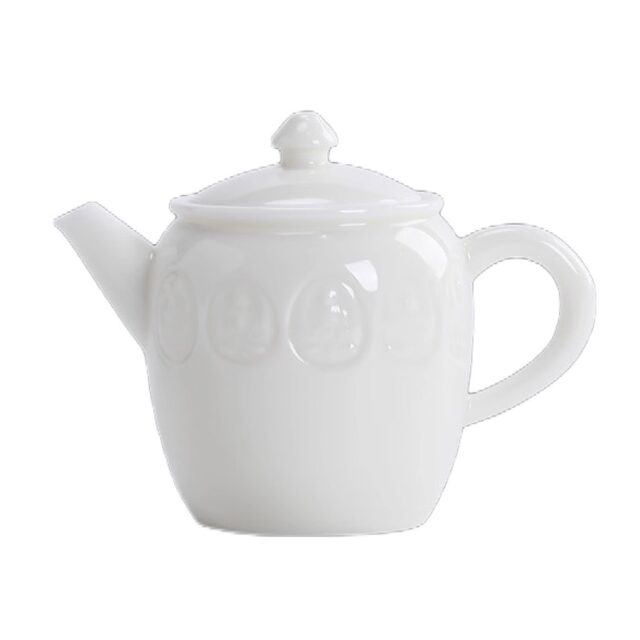 Dunhuang Yingqing Ten Thousand Buddhas Teapot Single Pot Household Ceramic Kung Fu Tea Set Small Tea Cup Tea Water Separation 2026 New Style