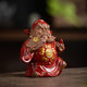 Zen creative ornaments Zhongkui Tianshi home entrance office desktop tea pet Chinese decorative ceramic crafts
