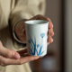 Jingdezhen hand-painted underglaze ceramic water cup couple mug office tea cup home Coke drinking cup