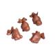 Purple sand goldfish tea pet ornaments can be used to raise fish tanks, tea sets, tea tables, large kung fu accessories, tea play koi