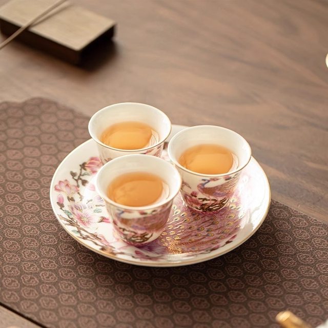 Enamel filigree silver high-end teapot teacup household special utensils for making tea Kungfu tea set 2026 new style