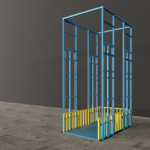 Cargo Elevator Lift Hydraulic Lift Platform Warehouse Freight Elevator Electric Rail Style Lift and lift