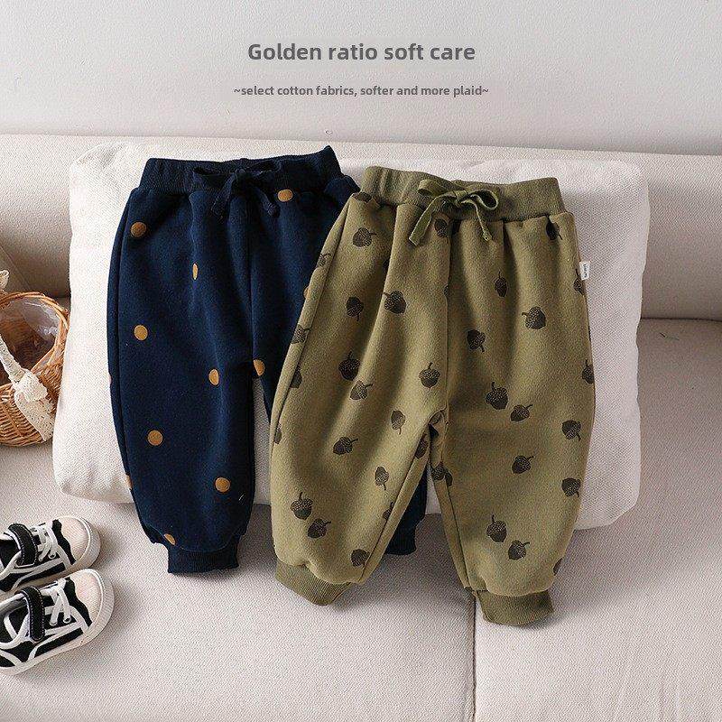 北欧风儿童卫衣套装男女宝宝上衣裤子抓绒保暖两件套秋季衣服童装,淘宝优惠券,粉丝福利购,淘宝优惠卷