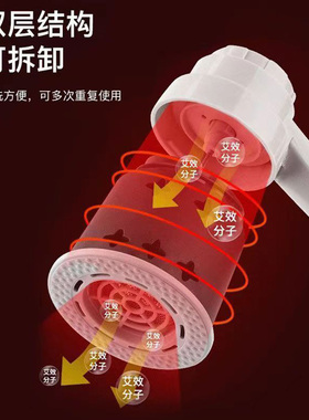 艾灸手持器新型艾灸盒器具随身灸