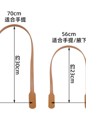 1双DIY手缝压线包包超纤包带配件