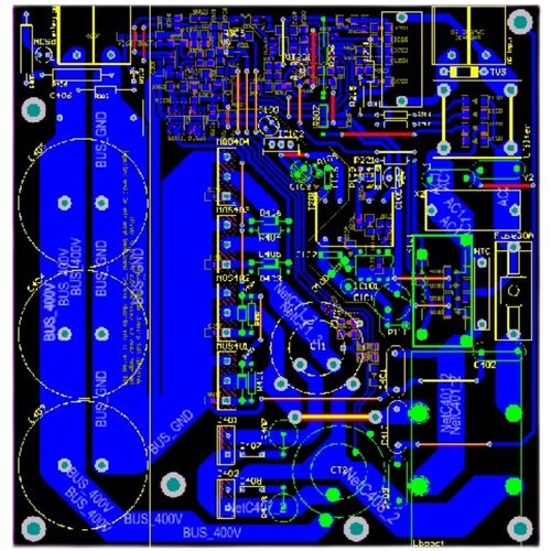 UCC28019无桥单相PFC功率因数矫正开关电源设计参考资料原理图PCB - 图0