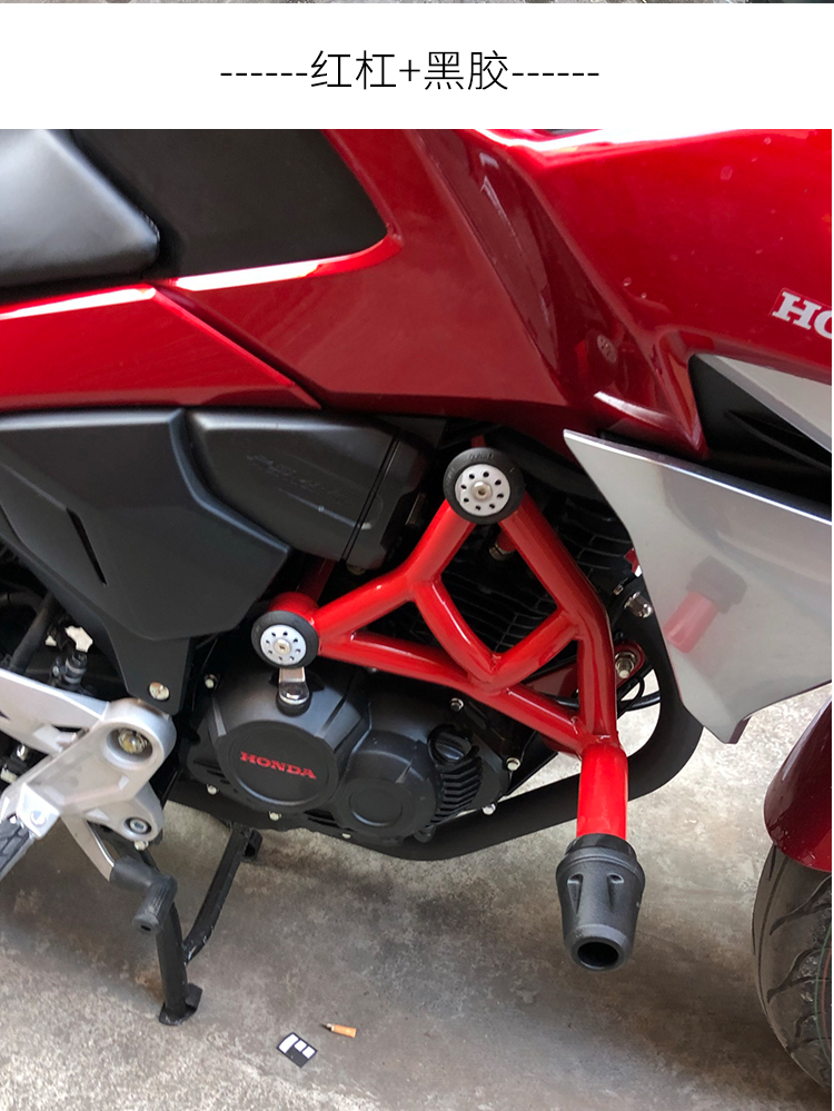 适用于本田暴风眼cb190r保险杠cbf190r防摔杠鸷道190ss护杠改装件 - 图0