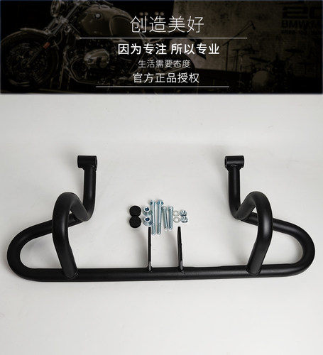 适用铃木国四骊驰GW250A下保护杠改装配件DL250全包围碳钢保险杠 - 图0