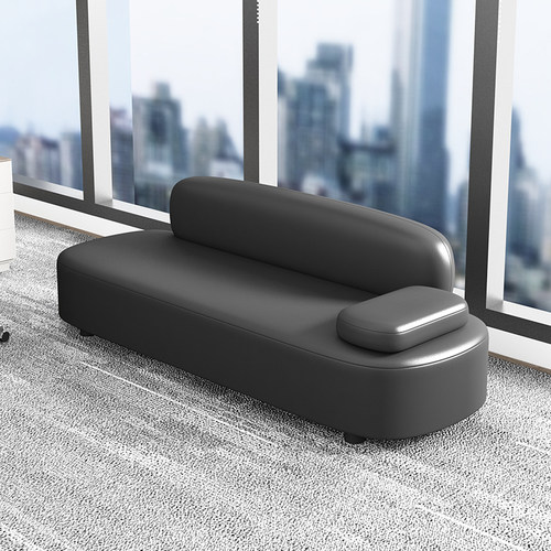 现代简约轻奢2026新款皮艺沙发双人客厅卧室躺椅休闲接待贵妃沙发 - 图2