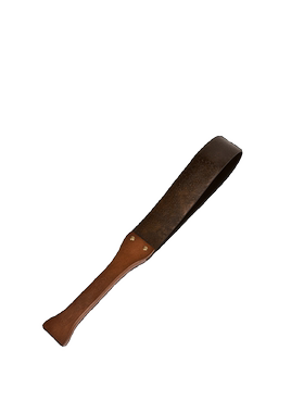 KINK质感超高真皮手工皮鞭