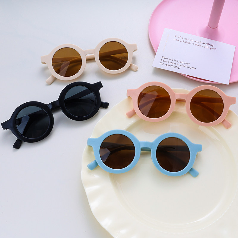 儿童太阳镜墨镜潮流复古宝宝墨镜韩版男童女童太阳镜现货,淘宝优惠券,粉丝福利购,淘宝优惠卷