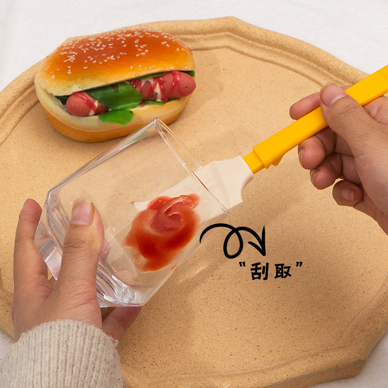 硅胶刮刀烘焙食品奶油黄油果酱涂抹刀罐头瓶底刮勺刮铲刀烘焙工具,淘宝优惠券,粉丝福利购,淘宝优惠卷