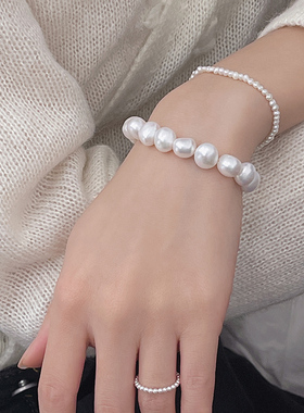 巴洛克异形珍珠美国14K包