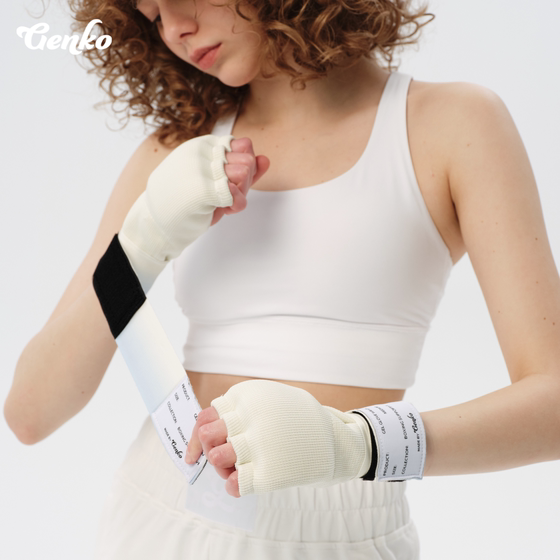 GENKO Gel Boxing Gloves Lazy Quick Hand Wrap
